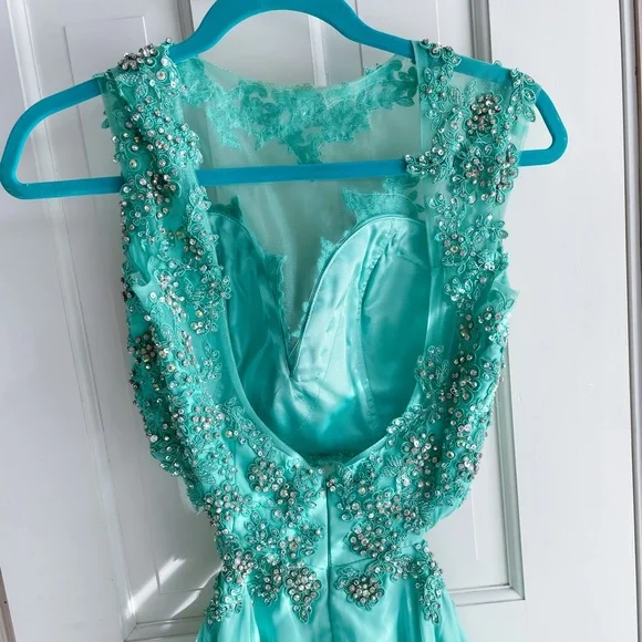 Jovani Aquamarine Prom Dress